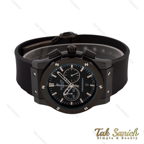 ساعت مردانه هابلوت سه موتوره مشکی ایندکس نقره ای Hublot-5686-G ساعت مردانه هابلوت سه موتوره مشکی ایندکس نقره ای Hublot-5686-G