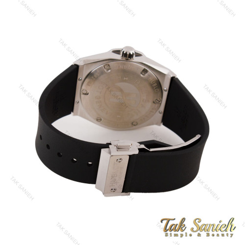 ساعت هابلوت مردانه چند ضلعی استیل مشکی Hublot-5691-G ساعت هابلوت مردانه چند ضلعی استیل مشکی Hublot-5691-G