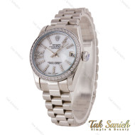 ساعت زنانه رولکس سیلور صفحه سفید نگین دار Rolex-5699-L ساعت زنانه رولکس سیلور صفحه سفید نگین دار Rolex-5699-L