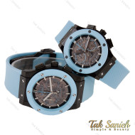 هابلوت ست سه موتوره کورنوگراف مشکی آبی Hublot-5746-S هابلوت ست سه موتوره کورنوگراف مشکی آبی Hublot-5746-S