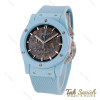 هابلوت مردانه سه موتوره کرنوگراف آبی آسمانی Hublot-5747-G هابلوت مردانه سه موتوره کرنوگراف آبی آسمانی Hublot-5747-G