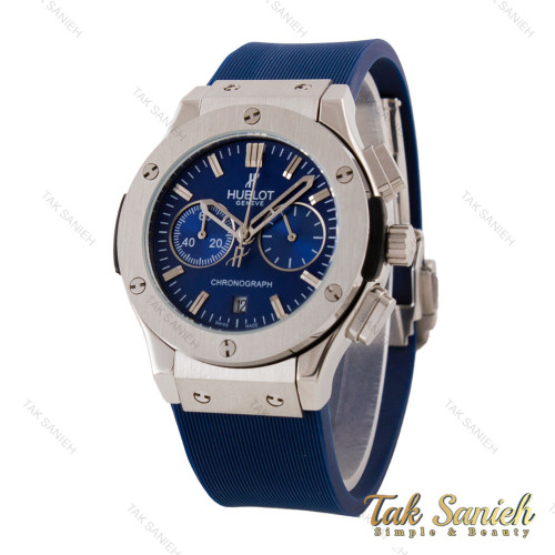 هابلوت زنانه سه موتوره کرنوگراف استیل سرمه ای Hublot-5754-L هابلوت زنانه سه موتوره کرنوگراف استیل سرمه ای Hublot-5754-L