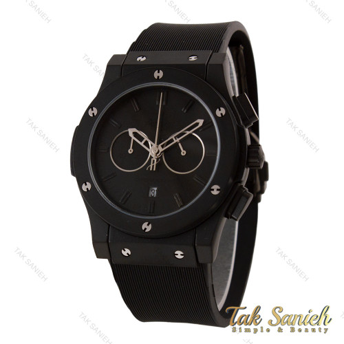 هابلوت مردانه سه موتوره کرنوگراف فول مشکی Hublot-5755-G هابلوت مردانه سه موتوره کرنوگراف فول مشکی Hublot-5755-G