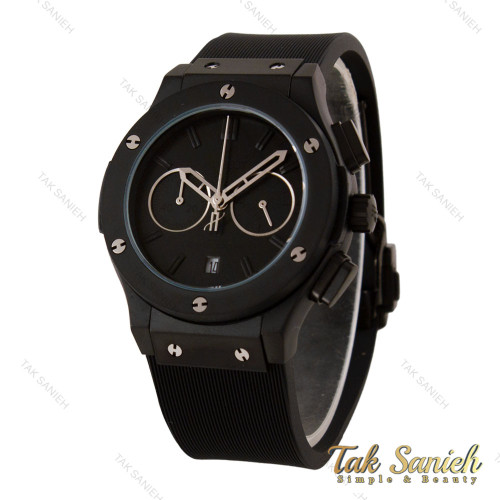 ساعت زنانه هابلوت فول مشکی سه موتوره کرنوگراف Hublot-5756-L ساعت زنانه هابلوت فول مشکی سه موتوره کرنوگراف Hublot-5756-L