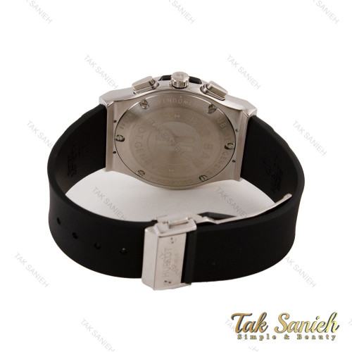 هابلوت مردانه سه موتوره کرنوگراف سیلور مشکی Hublot-5760-G هابلوت مردانه سه موتوره کرنوگراف سیلور مشکی Hublot-5760-G