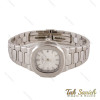 ساعت پتک فیلیپ ناتیلوس زنانه سیلور صفحه سفید Patek-5765-L ساعت پتک فیلیپ ناتیلوس زنانه سیلور صفحه سفید Patek-5765-L