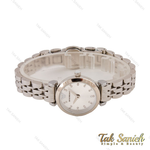ساعت امپریوآرمانی زنانه مینی تمام سیلور Armani-5790-L