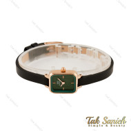 ساعت DW مستطیلی مینی زنانه بند چرم مشکی صفحه سبز DW-5801-L ساعت DW مستطیلی مینی زنانه بند چرم مشکی صفحه سبز DW-5801-L