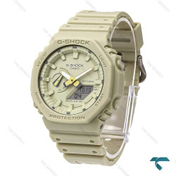 ساعت کاسیو جیشاک GA2100 مردانه کرمی G-Shock-5830-G ساعت کاسیو جیشاک GA2100 مردانه کرمی G-Shock-5830-G