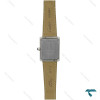 ساعت مچی کارتیر تانک زنانه استیل بند چرم طوسی Cartier-7215-L