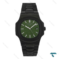 پاتک فلیپ ناتیلوس مردانه مشکی صفحه سبز Patek-7244-G