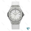 ساعت هابلوت زنانه استیل بند چرم طرح دار سفید Hublot-7597-L ساعت هابلوت زنانه استیل بند چرم طرح دار سفید Hublot-7597-L