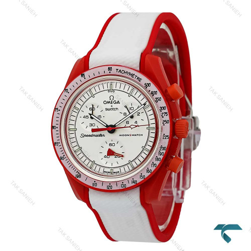 ساعت امگا سواچ بند رابر ماموریت به مریخ Swatch-7605-U