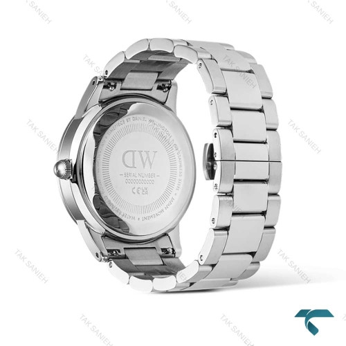 ساعت دنیل ولینگتون مردانه آیکونیک پارادایم سیلور صفحه مشکی DW-7632-G ساعت دنیل ولینگتون مردانه آیکونیک پارادایم سیلور صفحه مشکی DW-7632-G