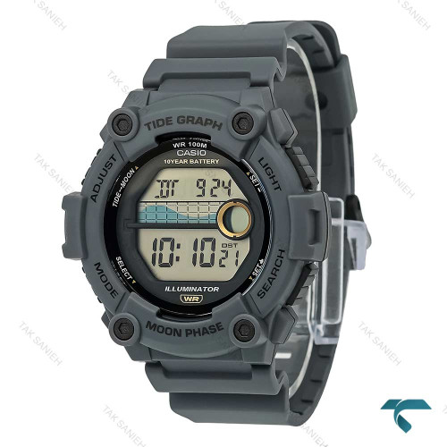 ساعت مچی دیجیتالی کاسیو مدل WS-1300H طوسی مردانه ساعت مچی کاسیو دیجیتالی مدل WS-1300H رنگ طوسی مناسب برای استفاده مردانه، طراحی مدرن و مقاوم در برابر آب