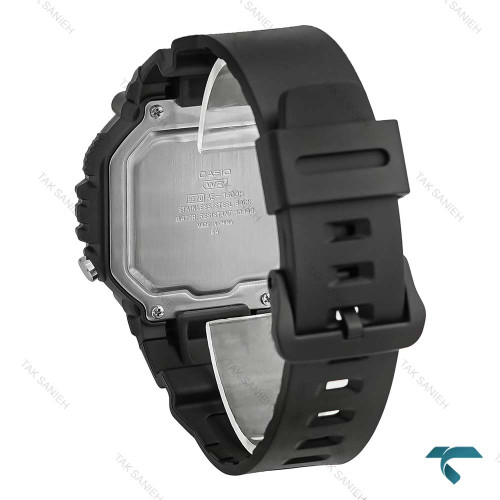 ساعت مردانه کاسیو دیجیتالی مشکی مدل AE-1600H ساعت دیجیتالی مردانه کاسیو مدل AE-1600H رنگ مشکی با طراحی اسپرت مناسب استفاده روزمره و مقاوم در برابر آب