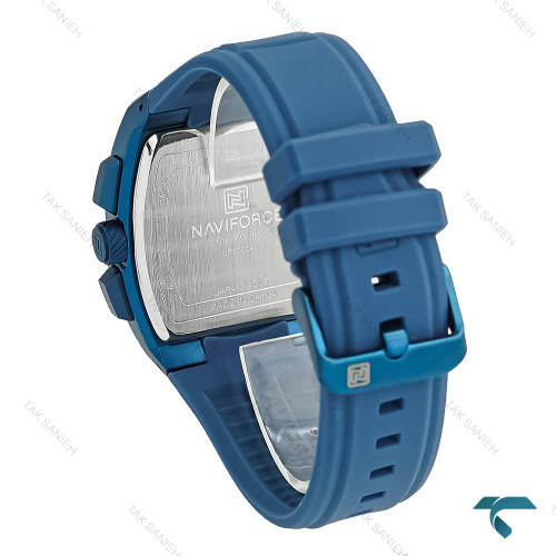 ساعت مردانه ناوی فورس آبی کربنی مدل NF8050 مناسب استایل روزانه ساعت مردانه ناوی فورس مدل NF8050 با بند چرمی مقاوم آبی کربنی و طراحی مدرن مناسب استفاده روزمره و رسمی