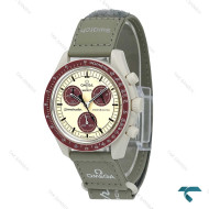 امگا سواچ ماموریت به پولوتون طوسی Swatch-7786-U امگا سواچ ماموریت به پولوتون طوسی Swatch-7786-U