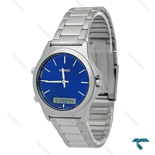 ساعت مردانه کاسیو دوزمانه صفحه آبی کاربنی Casio-7930-G ساعت مردانه کاسیو دوزمانه صفحه آبی کاربنی Casio-7930-G