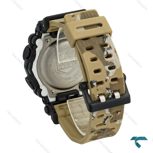 ساعت مردانه جیشاک GA-900C مردانه بند چریکی Gshock-7935-G