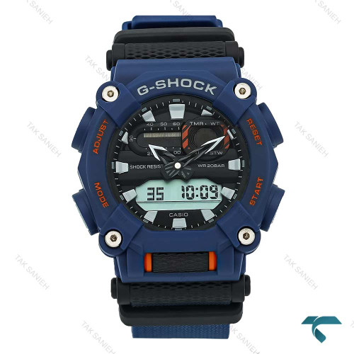 ساعت مچی مردانه جی شاک GA-900C آبی کربنی Gshock-7941-G ساعت مچی مردانه جی شاک GA-900C آبی کربنی Gshock-7941-G