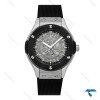 هابلوت زنانه صفحه اسکلتون قاب استیل زه مشکی Hublot-7946-L