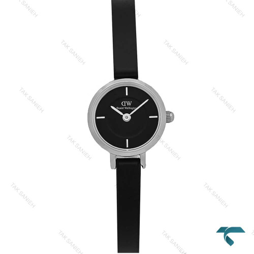 ساعت مچی زنانه دنیل ولینگتون مینی گرد بند چرم مشکی DW-7969-L