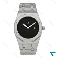 ای پی مردانه کلاسیک سیلور صفحه مهندسی مشکی AP-7992-G