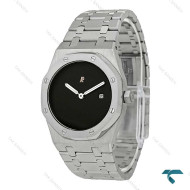 ای پی مردانه کلاسیک سیلور صفحه مهندسی مشکی AP-7992-G