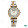 امپریو آرمانی زنانه دو رنگ رزگلد صفحه طرح دار Armani-7995-L