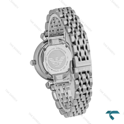 امپریو آرمانی زنانه سیلور صفحه سرمه ای Armani-7998-L