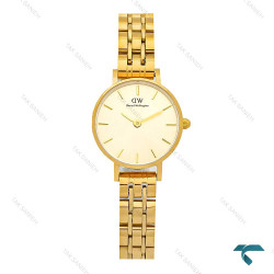 ساعت دنیل طلایی DW مینی گرد DW-8011-L