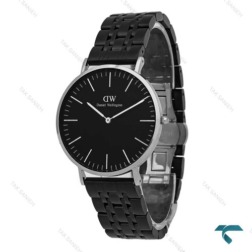 دنیل ولینگتون مردانه مشکی قاب سیلور فلزی DW-8020-G دنیل ولینگتون مردانه مشکی قاب سیلور فلزی DW-8020-G
