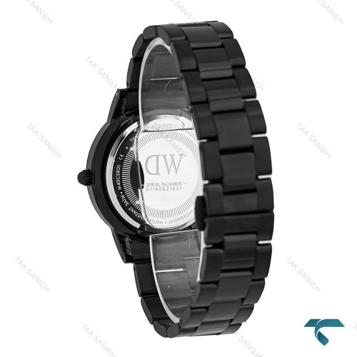 دنیل ولینگتون DW مردانه آیکونیک تمام مشکی DW-8036-G دنیل ولینگتون DW مردانه آیکونیک تمام مشکی DW-8036-G