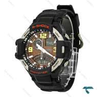 جیشاک GA-1000 مردانه مشکی صفحه قهوه ای GShock-8038-G