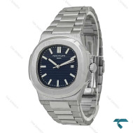 ساعت پتک فیلیپ Nautilus مردانه سیلور صفحه سرمه ای Patek-8046-G ساعت پتک فیلیپ Nautilus مردانه سیلور صفحه سرمه ای Patek-8046-G
