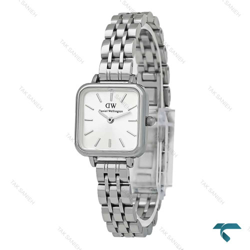 ساعت مچی DW زنانه مربعی فلزی تمام سیلور DW-7262-L ساعت مچی DW زنانه مربعی فلزی تمام سیلور DW-7262-L