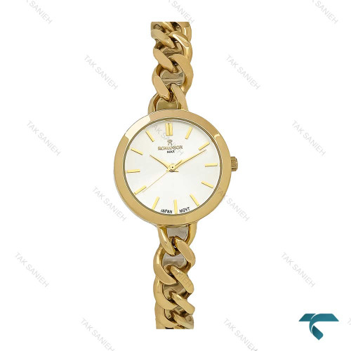 ساعت مچی رومانسون زنانه بند کارتیری طلایی صفحه سیلور Romanson-7296-L ساعت مچی رومانسون زنانه بند کارتیری طلایی صفحه سیلور Romanson-7296-L