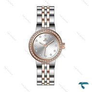 ساعت انزو EC-606KEL زنانه دورنگین دو رنگ رزگلد Enzo-8067-L
