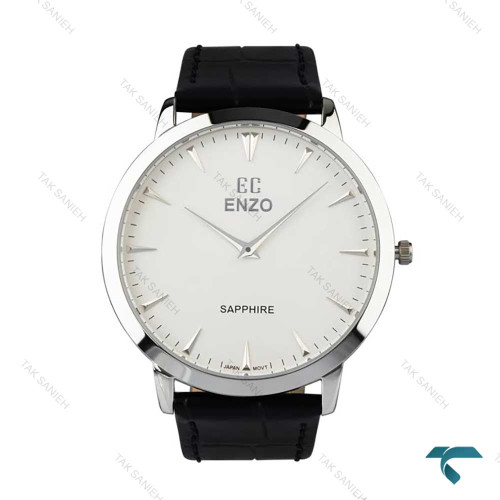 ساعت مچی Enzo مردانه EC-1702AEG استیل بند چرم Enzo-8103-G