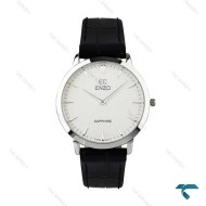 ساعت چرمی انزو زنانه EC-1702AEL قاب استیل Enzo-8104-L