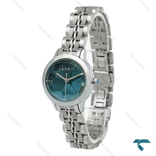ساعت مچی مجلسی اسپریت زنانه نقره ای صفحه آبی روشن Esprit-8224-L ساعت مچی مجلسی اسپریت زنانه نقره ای صفحه آبی روشن Esprit-8224-L