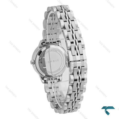 ساعت مچی مجلسی اسپریت زنانه نقره ای صفحه آبی روشن Esprit-8224-L ساعت مچی مجلسی اسپریت زنانه نقره ای صفحه آبی روشن Esprit-8224-L