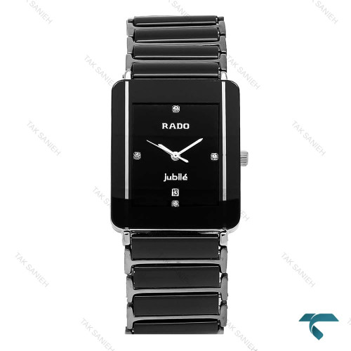 ساعت مردانه رادو Integral سیلور مشکی Rado-8248-G ساعت مردانه رادو Integral سیلور مشکی Rado-8248-G