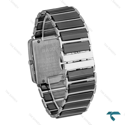 ساعت مردانه رادو Integral سیلور مشکی Rado-8248-G ساعت مردانه رادو Integral سیلور مشکی Rado-8248-G