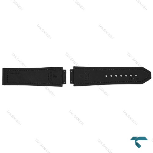 بند چرم هابلوت مردانه طوسی Hublot-Strap-8168-G