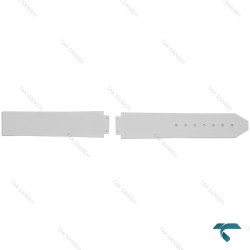 بند سفید ساعت هابلوت زنانه رابر Hublot-Strap-8172-L