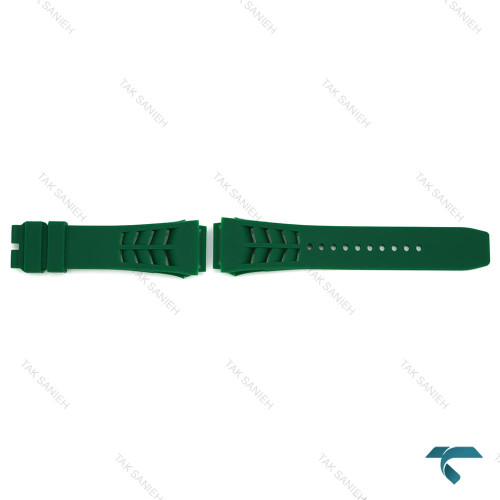 بند رابر ساعت ریچارد میل مردانه سبز رنگ Richard-Strap-8177-G بند رابر ساعت ریچارد میل مردانه سبز رنگ Richard-Strap-8177-G