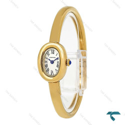 ساعت کارتیر Baignoire النگویی زنانه طلایی Cartier-8303-L