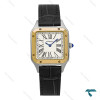 ساعت کارتیر سانتوس دومونت زنانه دورنگ طلایی Cartier-8304-L ساعت کارتیر سانتوس دومونت زنانه دورنگ طلایی Cartier-8304-L